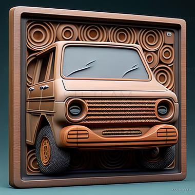 3D модель Daihatsu Coo (STL)